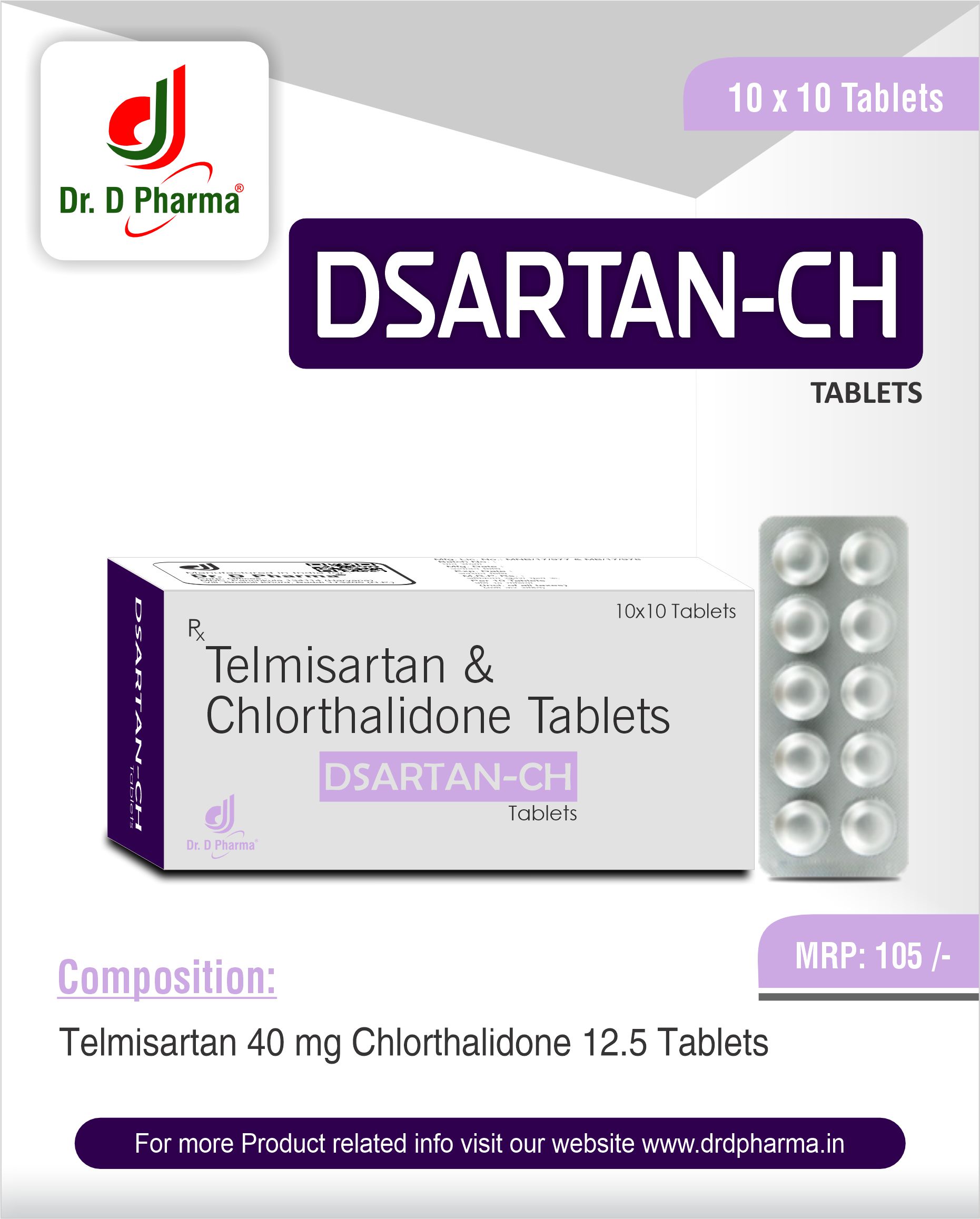 DSARTAN CH TAB